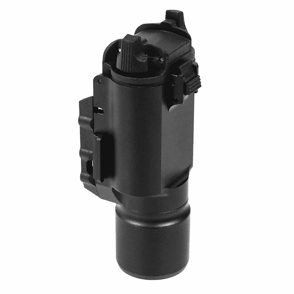 Linterna Táctica para Pistola con Montaje Picatinny - Imagen 5