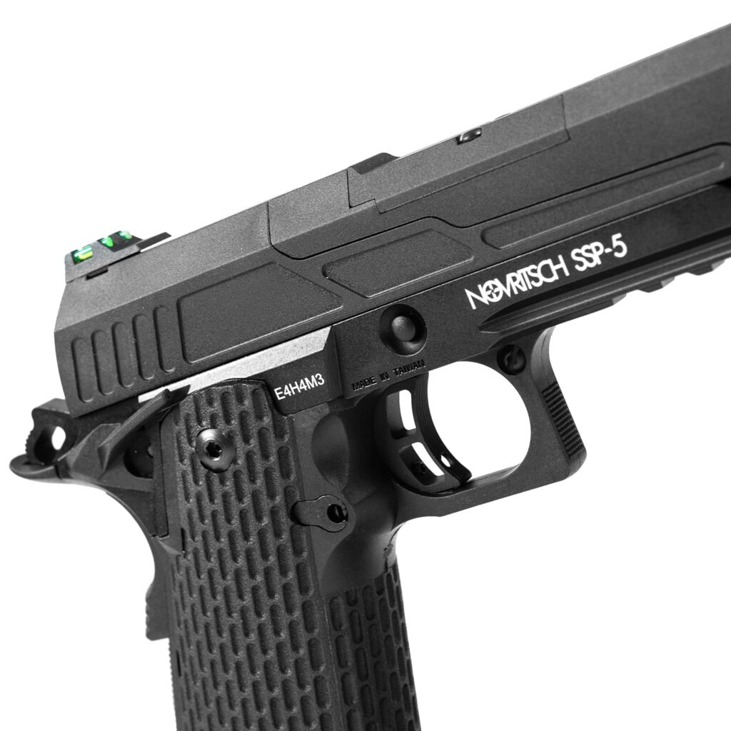 Pistola de Competencia Novritsch SSP5 para Airsoft / AIPSC (Cargador: Gas; Longitud: 6") - Imagen 3