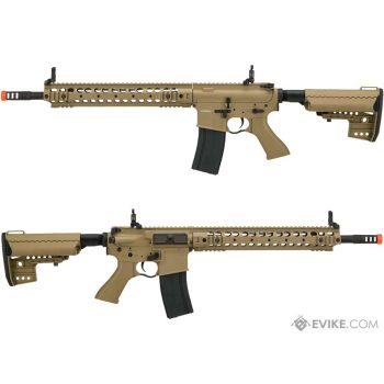 M4 CYMA Sport Full Metal de 13″ con Guardamanos Modular UX para Airsoft - Tan - Vista 3