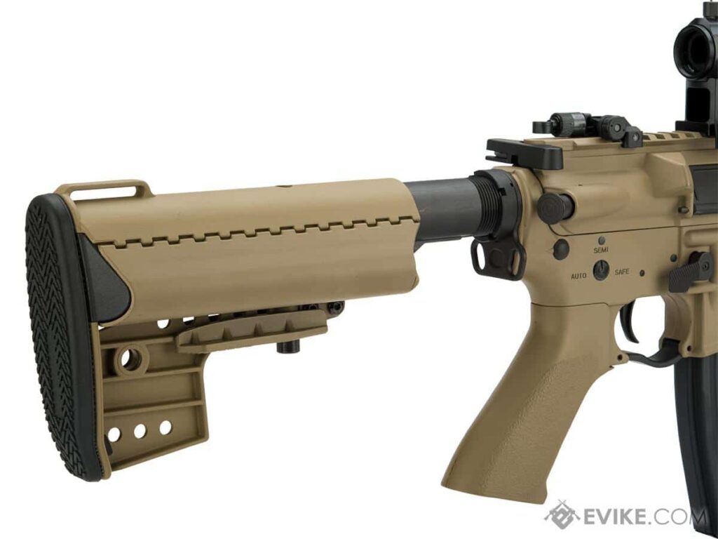 M4 CYMA Sport Full Metal de 13" con Guardamanos Modular UX para Airsoft (Color: Tan) - Imagen 6