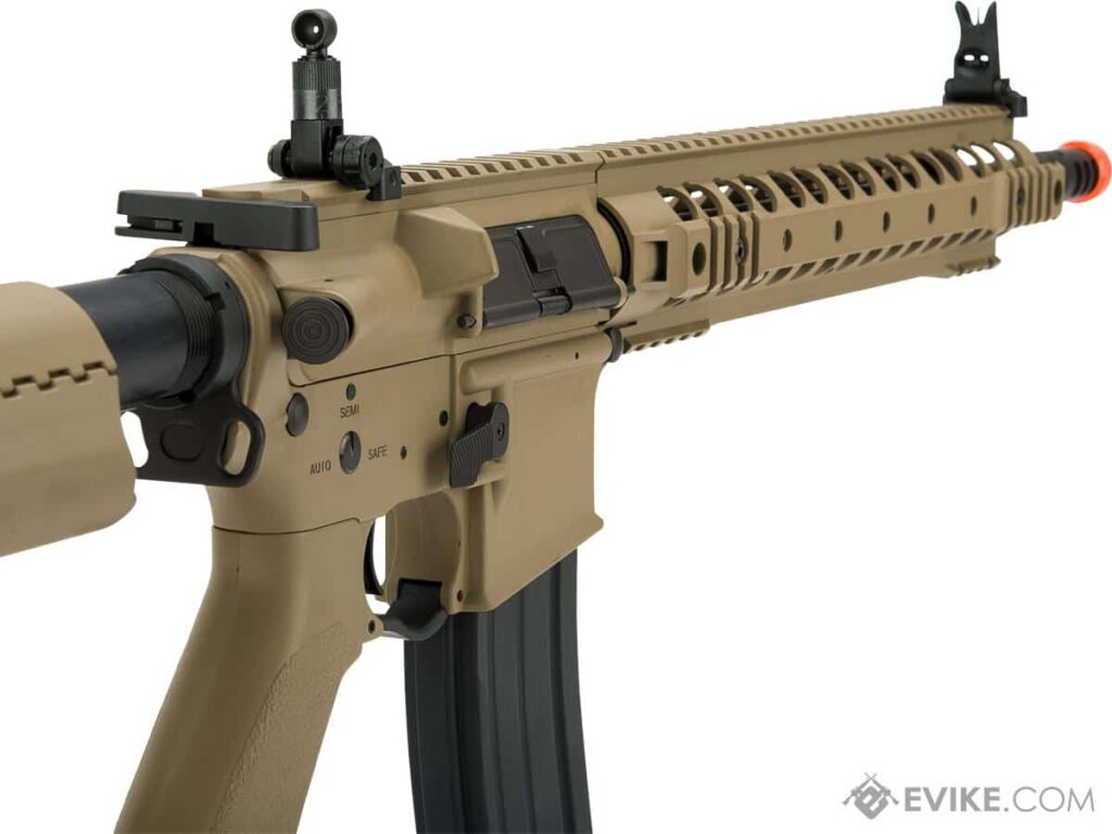 M4 CYMA Sport Full Metal de 13" con Guardamanos Modular UX para Airsoft (Color: Tan) - Imagen 8