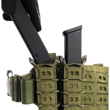 Pouch Abierto para Cargador de SMG / Novritsch - Multicam - Vista 5