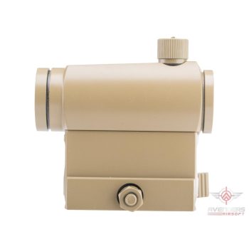 Mira Micro Reflex T1 de Punto Rojo/Verde con Elevador de 1″ QD para Airsoft - Tan - Vista 3