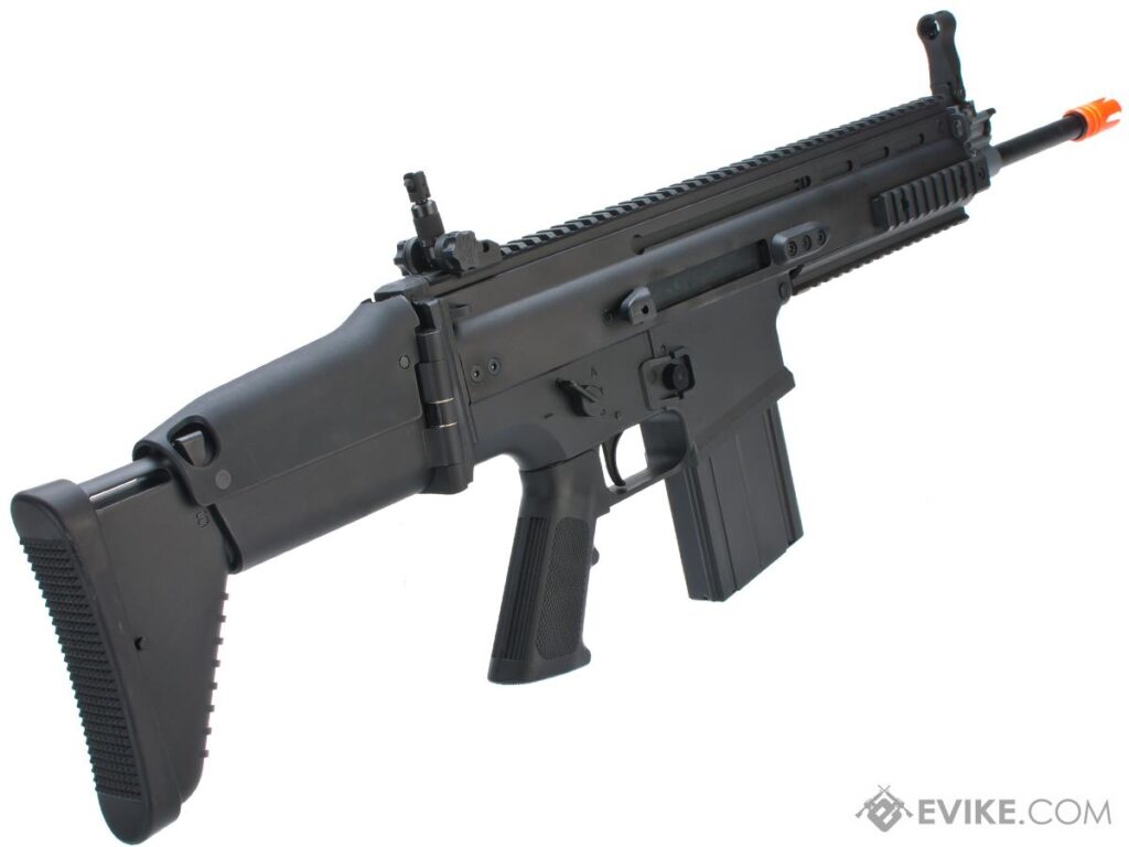 Réplica SCAR FN Herstal con Licencia / Fabricada por VFC / AEG / para Airsoft (Modelo: Standard / Negro) - Imagen 2