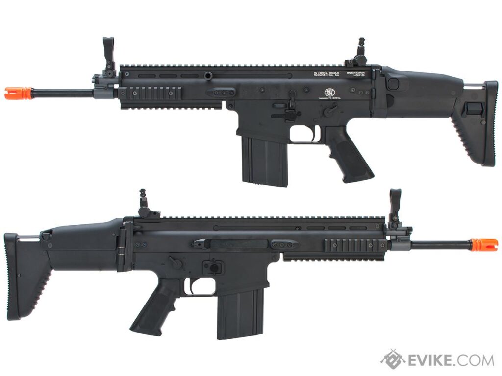 Réplica SCAR FN Herstal con Licencia / Fabricada por VFC / AEG / para Airsoft (Modelo: Standard / Negro) - Imagen 7