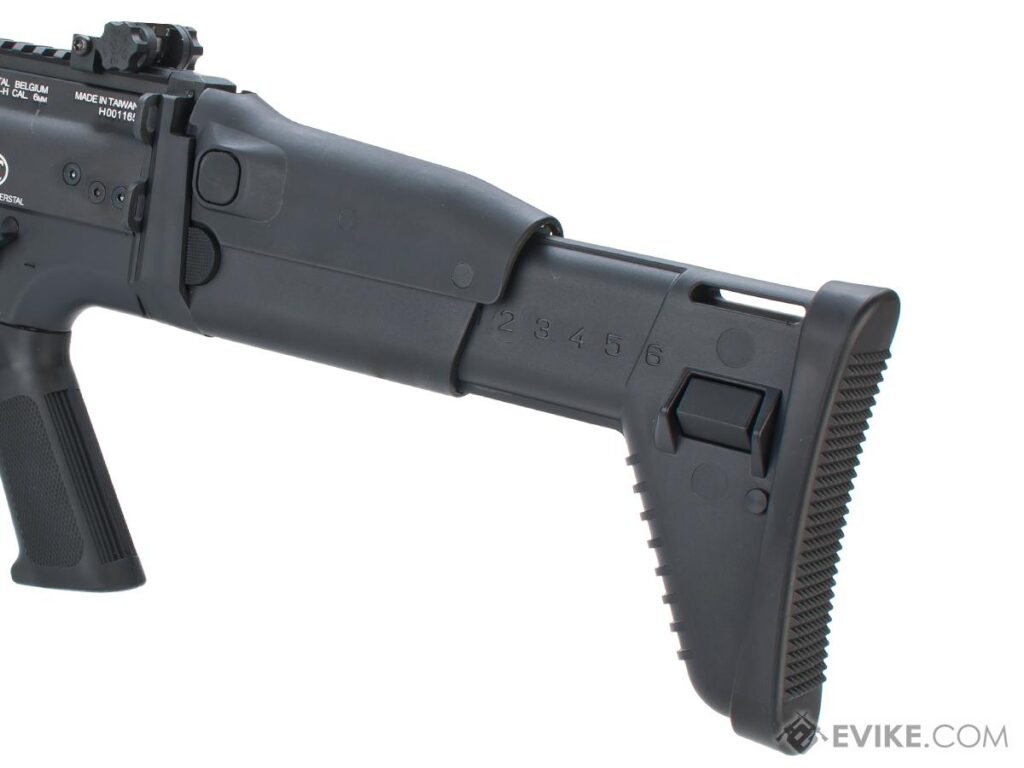 Réplica SCAR FN Herstal con Licencia / Fabricada por VFC / AEG / para Airsoft (Modelo: Standard / Negro) - Imagen 4