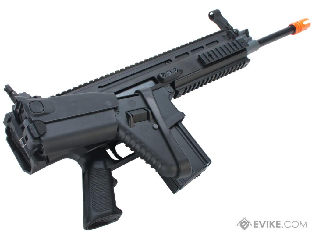 Réplica SCAR FN Herstal con Licencia / Fabricada por VFC / AEG / para Airsoft (Modelo: Standard / Negro) - Imagen 3