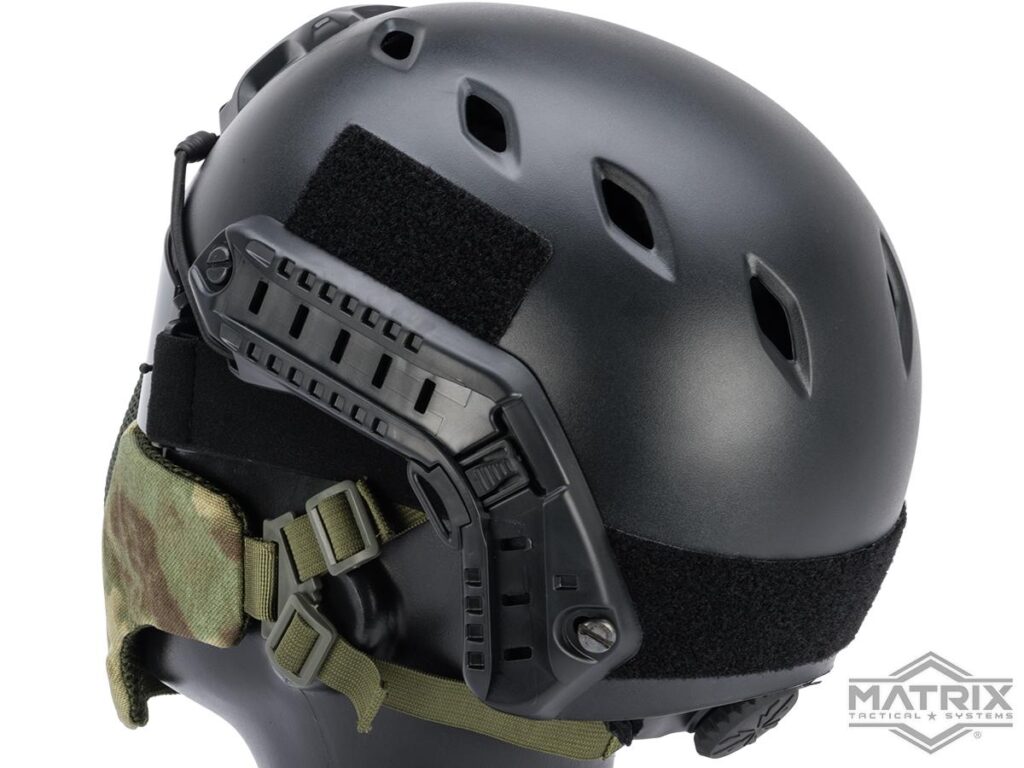 Máscara de Malla Acolchada para Proteger Media Cara Matrix (Color: Arid Foliage) - Imagen 2