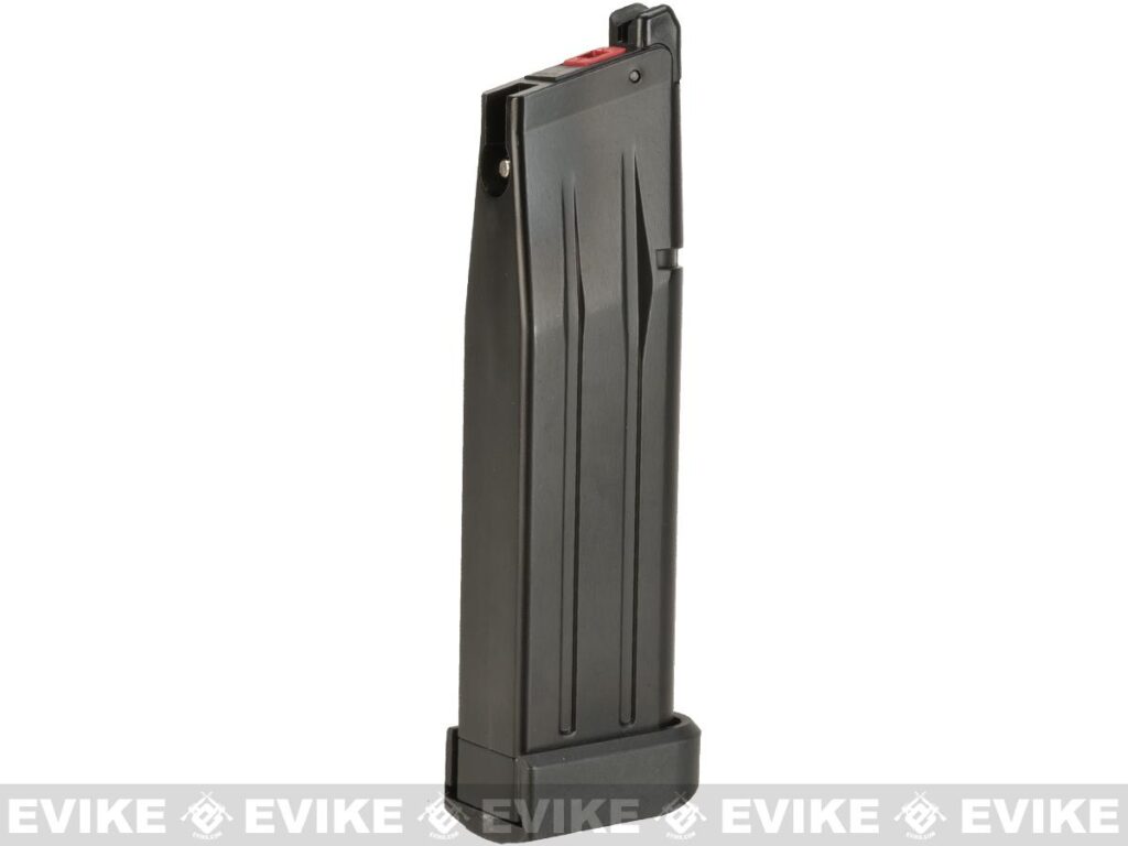 Cargador de Gas para AW Custom de Airsoft y otras réplicas Hi-Capa (Color: Negro) - Imagen 2