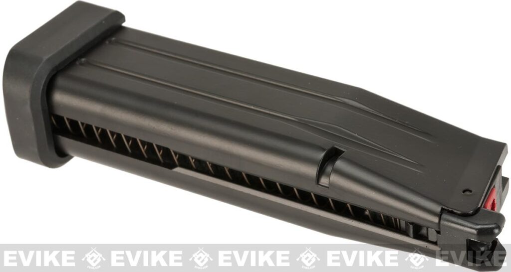 Cargador de Gas para AW Custom de Airsoft y otras réplicas Hi-Capa (Color: Negro) - Imagen 3