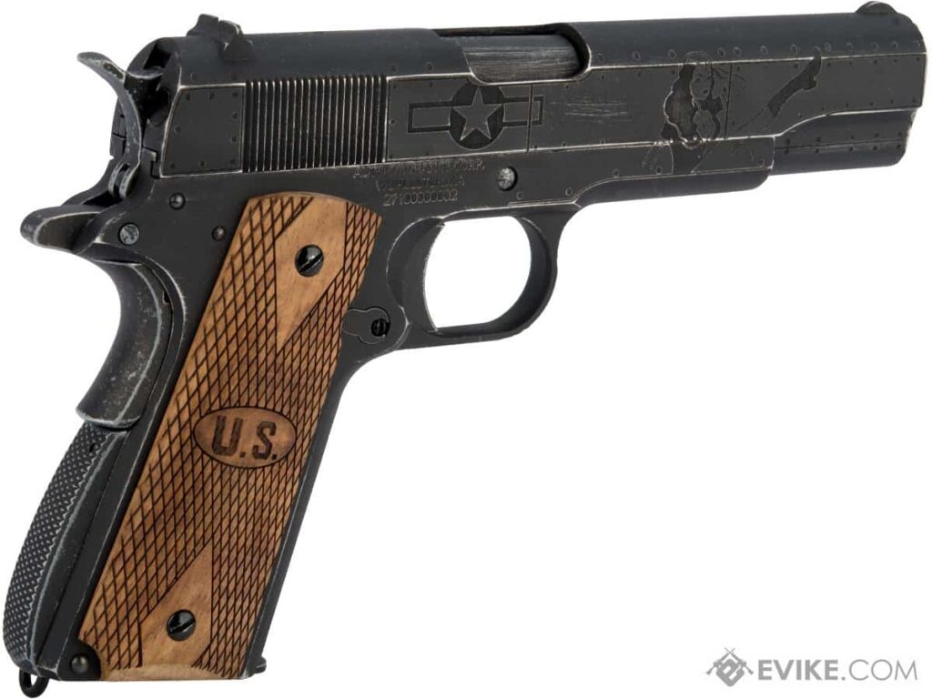 Auto-Ordnance con Licencia Custom 1911 para Airsoft con Retroceso (Cargador: Gas) - Imagen 2