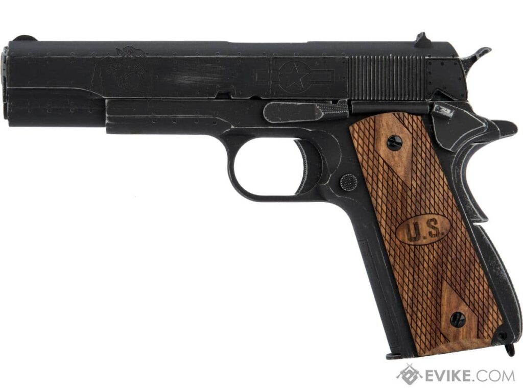 Auto-Ordnance con Licencia Custom 1911 para Airsoft con Retroceso (Cargador: Gas) - Imagen 3
