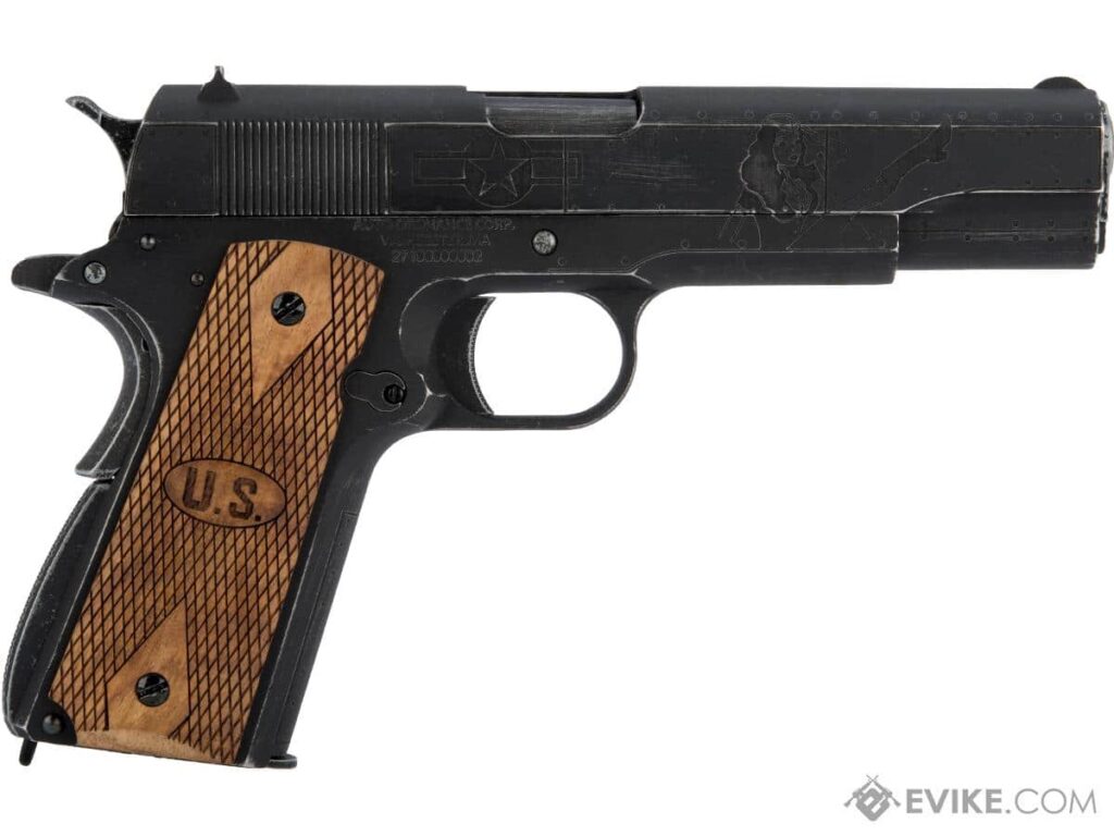 Auto-Ordnance con Licencia Custom 1911 para Airsoft con Retroceso (Cargador: Gas) - Imagen 4