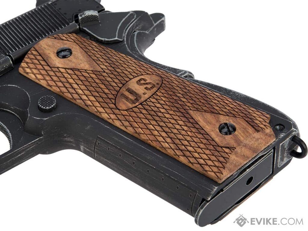 Auto-Ordnance con Licencia Custom 1911 para Airsoft con Retroceso (Cargador: Gas) - Imagen 6