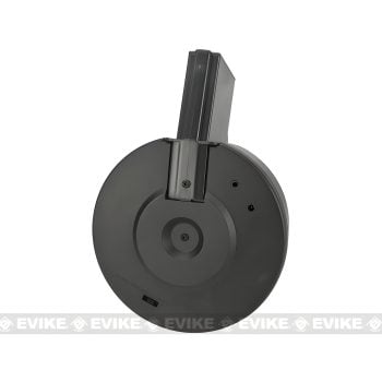 Cargador de Tambor A&K con Bobinado Automático y por Sonido para Réplicas AEG M4/M16 - Vista 2