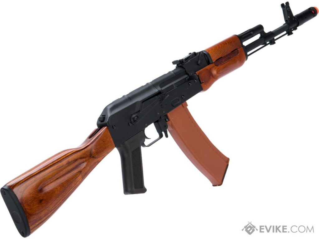 AK74 Estándar CYMA de Acero Estampado y Madera Real / Eléctrica AEG / para Airsoft - Imagen 2
