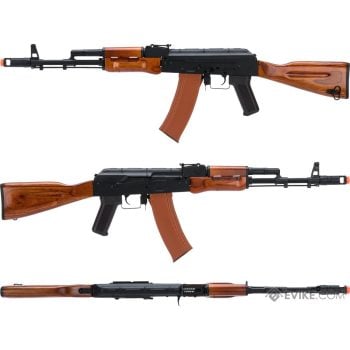 AK74 Estándar CYMA de Acero Estampado y Madera Real / Eléctrica AEG / para Airsoft - Vista 3