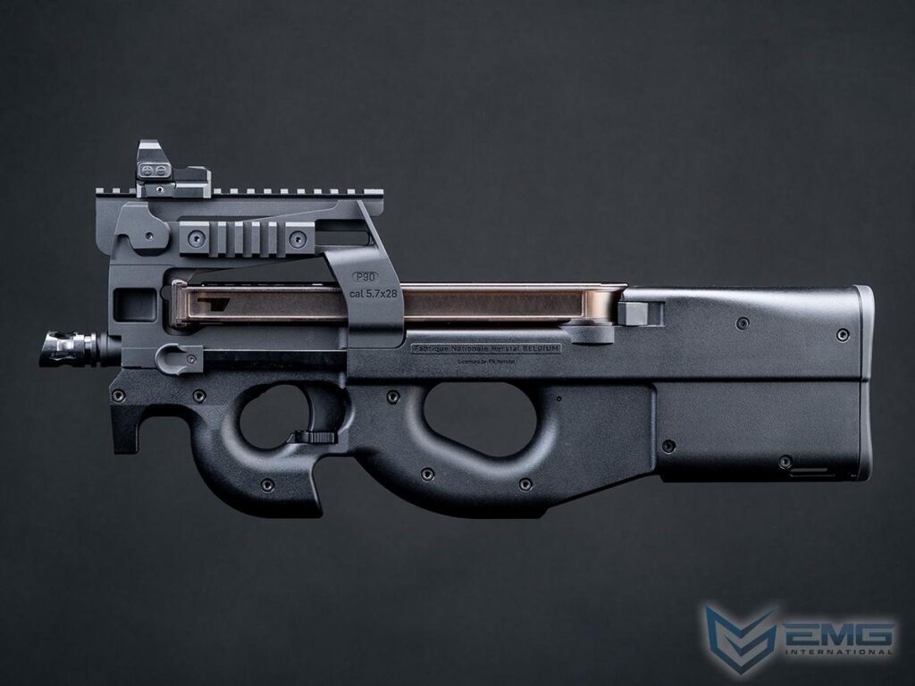FN Herstal P90 Krytac EMG con Licencia Cybergun para Airsoft (Modelo: 400 FPS) - Imagen 3
