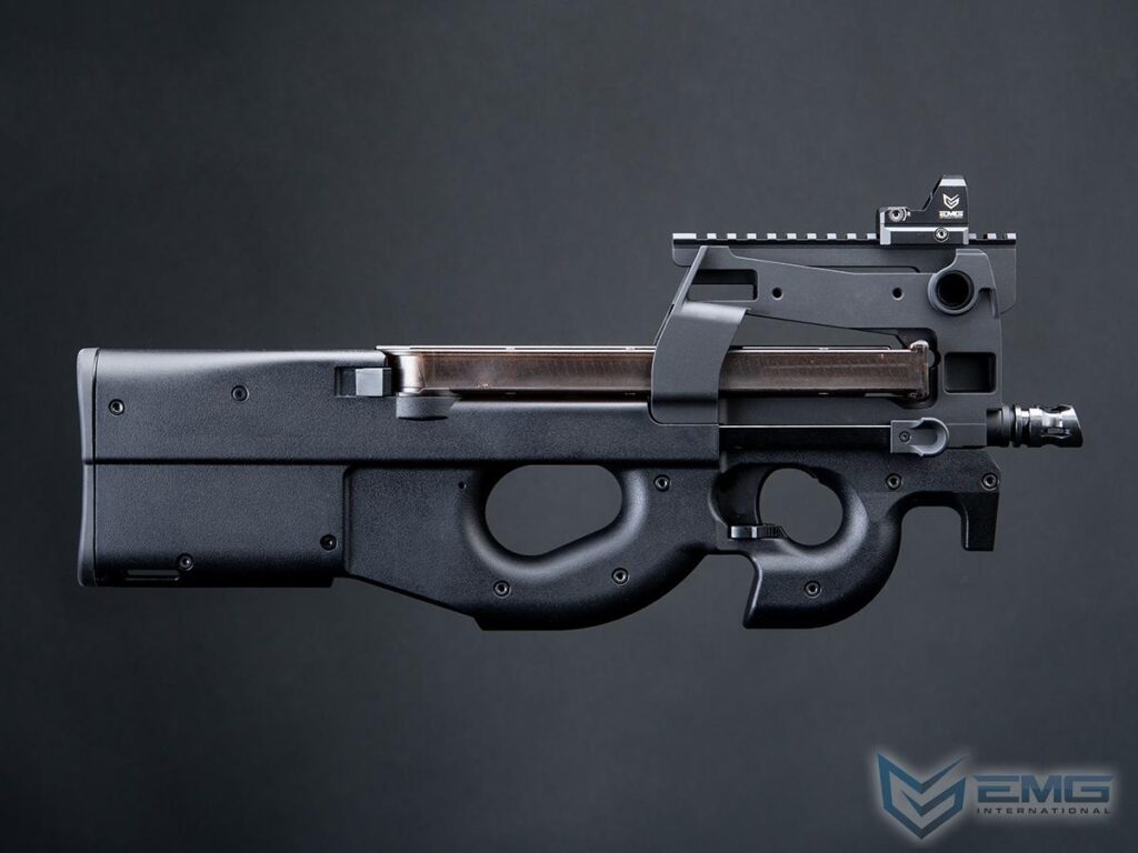 FN Herstal P90 Krytac EMG con Licencia Cybergun para Airsoft (Modelo: 400 FPS) - Imagen 4