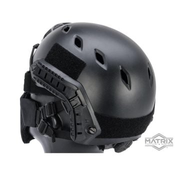 Máscara de Malla Acolchada para Proteger Media Cara Matrix - Negro - Vista 2