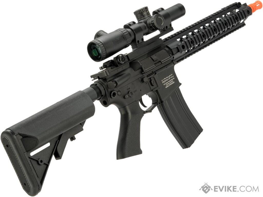 CYMA Sport SR16 E3 Full Metal LiPo Ready para Airsoft (Color: Negro / Corta) - Imagen 2