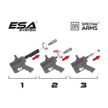 M4 URX Specna Arms EDGE SA-E06 con MOSFET GATE X-ASR® para Airsoft - Vista 5