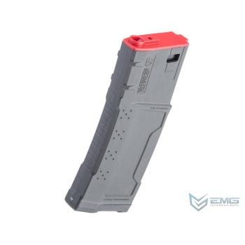 Cargador Super Midcap de 250 BBs EMG Strike Industries para Réplicas M4 de Airsoft - Gris