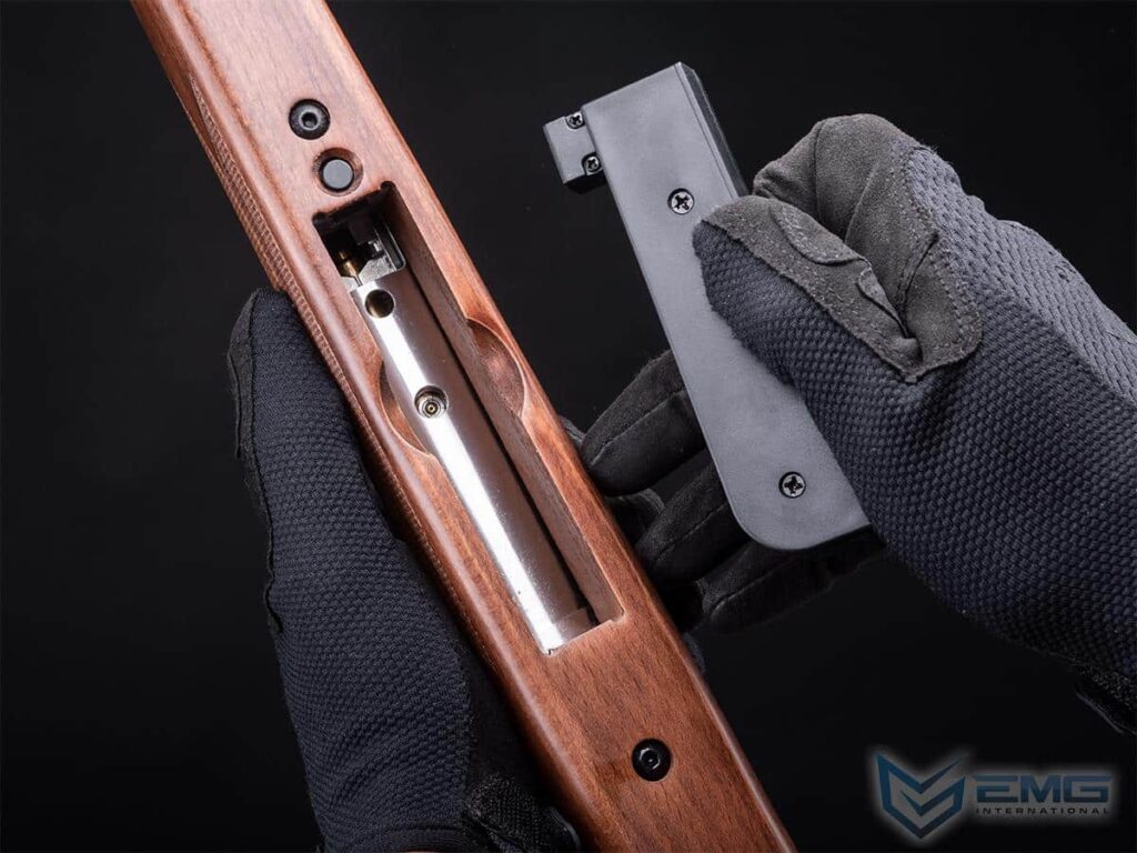 Francotirador de Gas EMG Barrett Fieldcraft Precision con Zero Trigger para Airsoft (Color: Negro con cañón de acero inoxidable) - Imagen 7