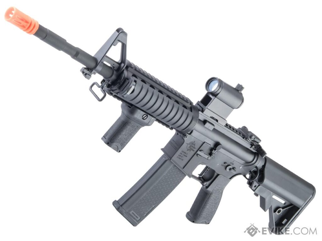 sa-33323 M4 RIS Specna Arms EDGE 2.0™ RRA SA-E03 con MOSFET GATE ASTER™ para Airsoft (Color: Negro) - Imagen 1