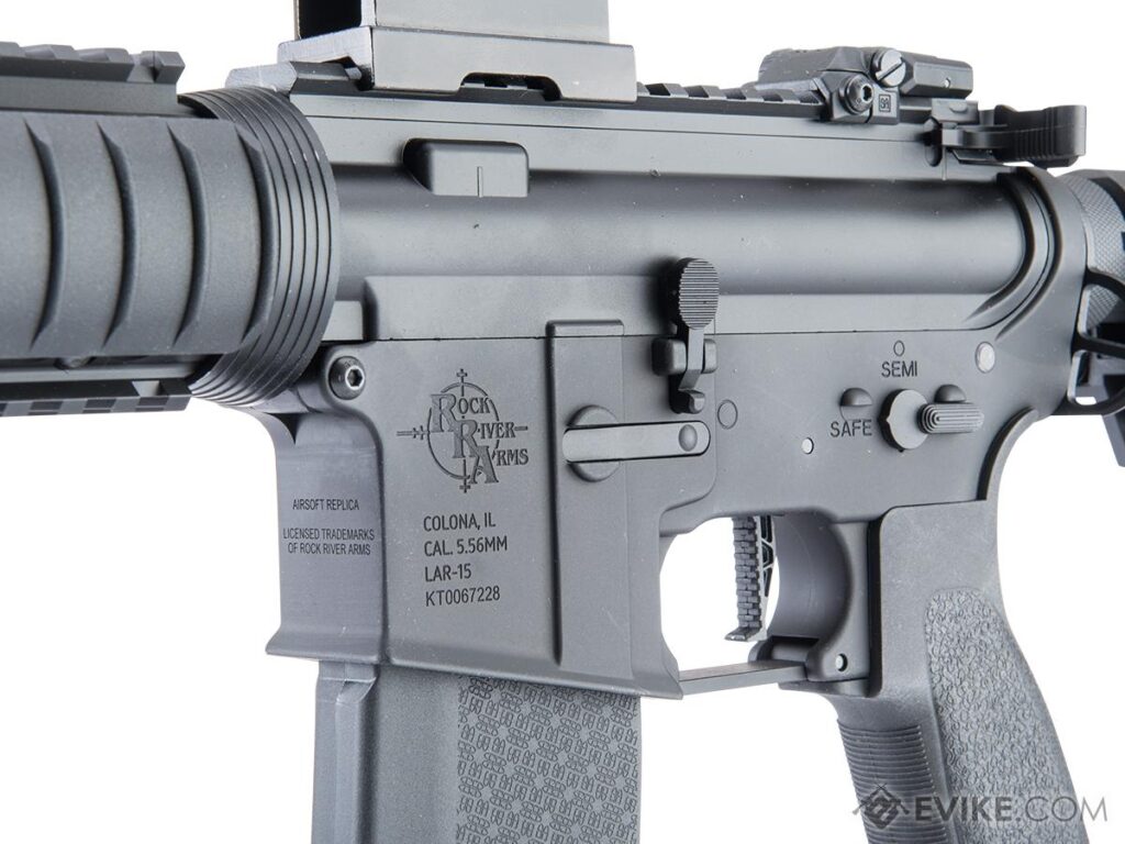 M4 RIS Specna Arms EDGE 2.0™ RRA SA-E03 con MOSFET GATE ASTER™ para Airsoft (Color: Negro) - Imagen 4