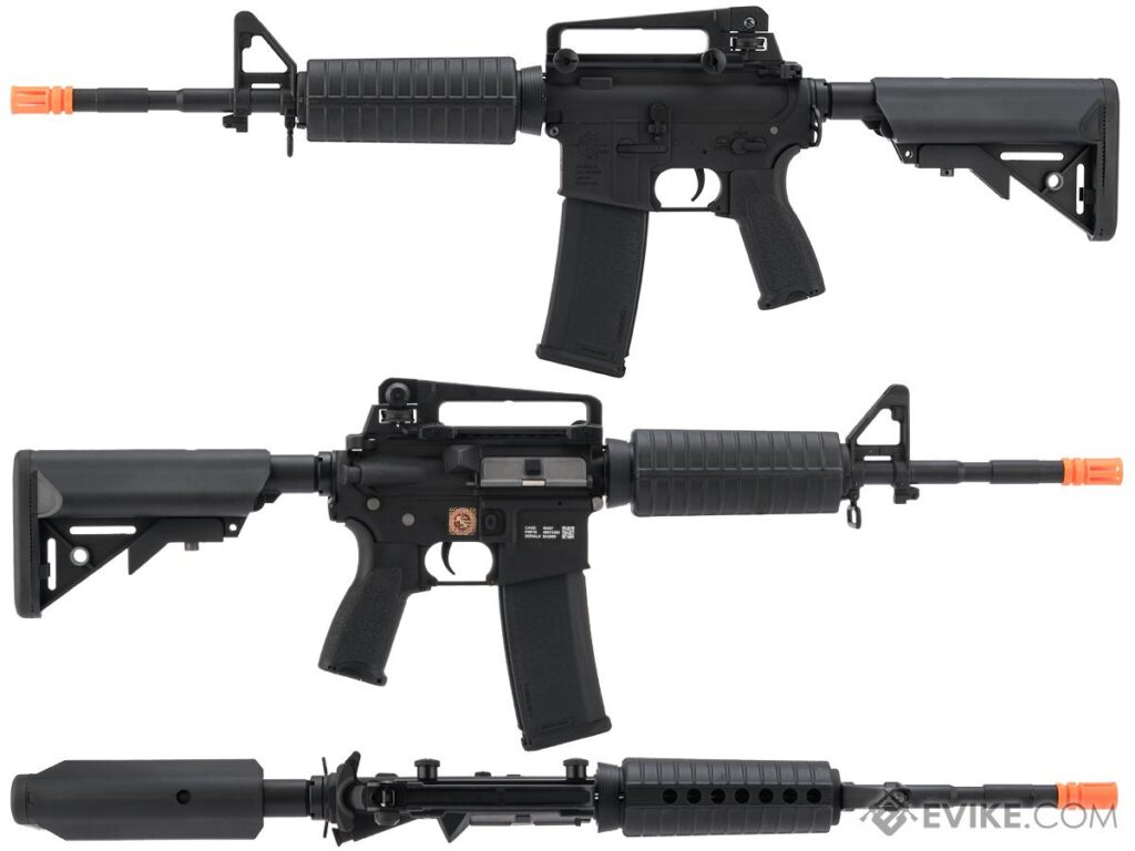 M4 Specna Arms EDGE™ RRA SA-E01 con MOSFET X-ASR para Airsoft (Color: Negro) - Imagen 3
