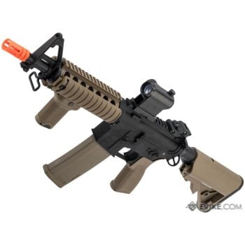 M4 SBR Specna Arms EDGE™ RRA SA-E04 con MOSFET HAL® para Airsoft - Negro-Tan