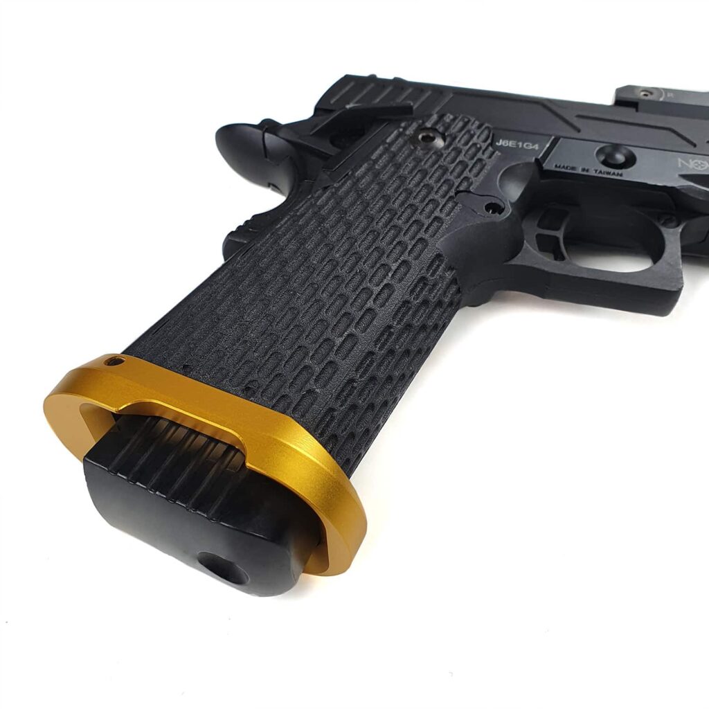 Base Extendida Gen2 (Magwell) para Novritsch SSP5 / SSP1 (Color: Rojo) - Imagen 2