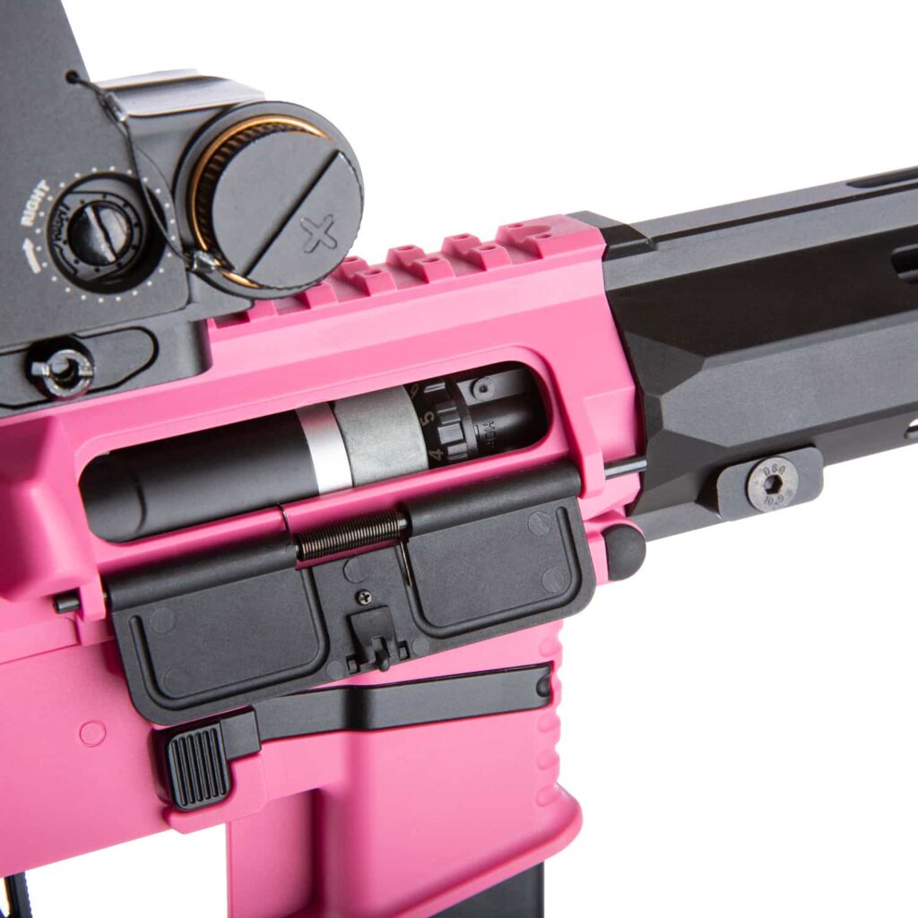 Subfusil Novritsch SSR9 para Airsoft (Color: Rosa) - Imagen 4