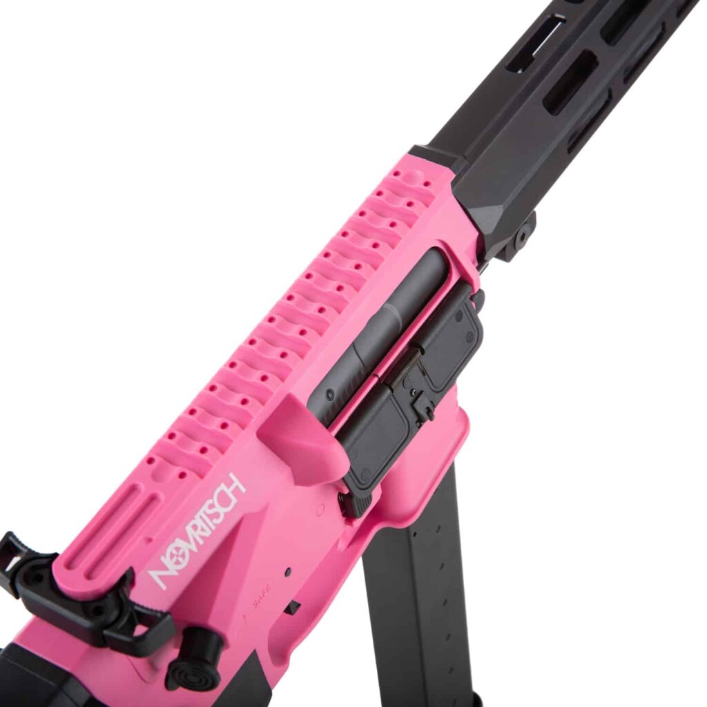 Subfusil Novritsch SSR9 para Airsoft (Color: Rosa) - Imagen 3
