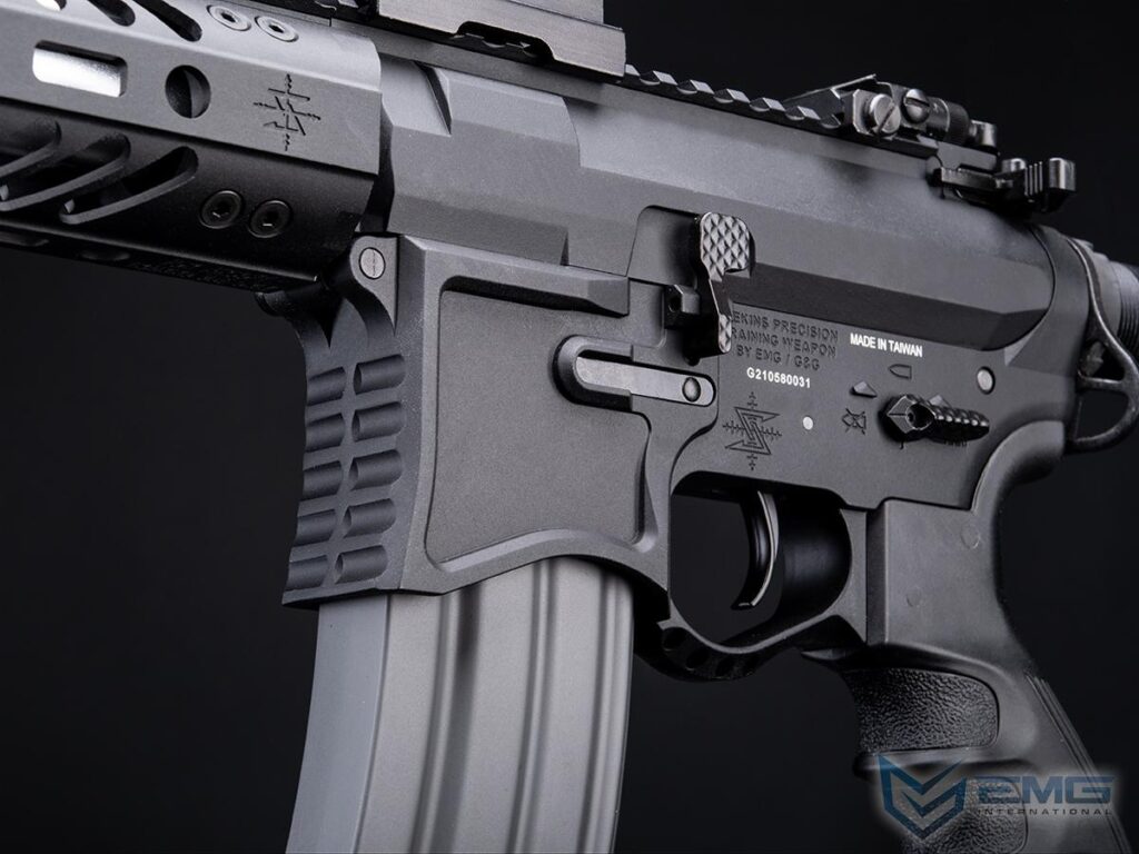 AR-15 SP223 EMG con Licencia de Seekins Precision para Airsoft (Color: Negro / M-LOK) - Imagen 5
