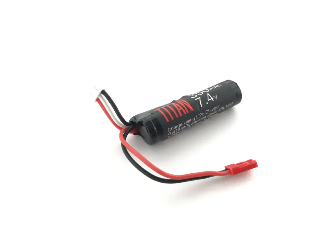 Batería LiIon Titan Power 7.4 V 350 mAh tipo HPA (Conector: JST) - Imagen 2