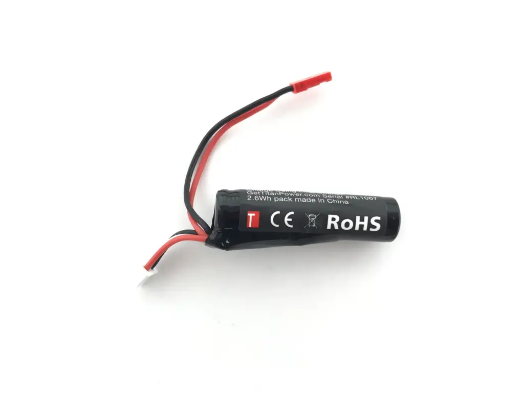Batería LiIon Titan Power 7.4 V 350 mAh tipo HPA (Conector: JST) - Imagen 3