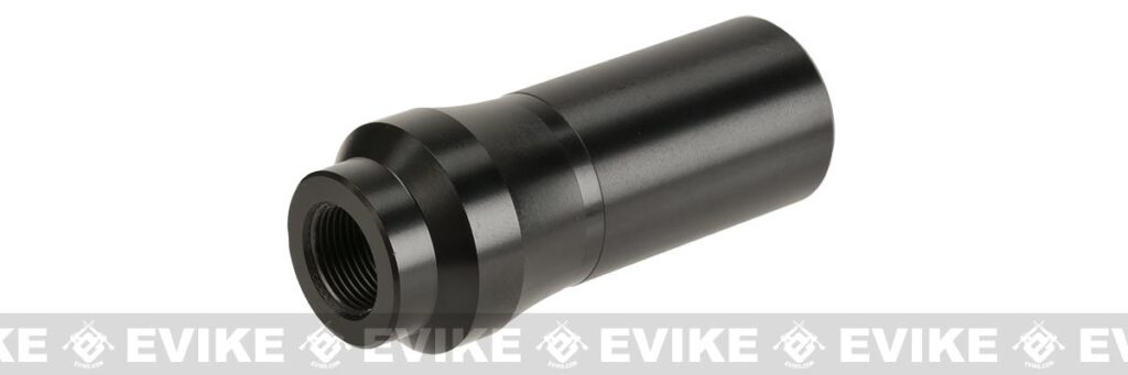Supresor QD + Flash Hider ASG TAC para Airsoft con Rosca Negativa de 14 mm - Imagen 5