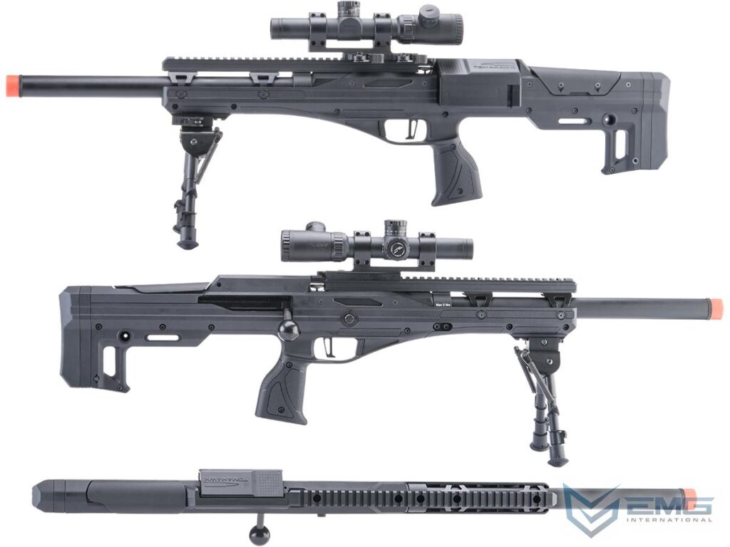 Rifle de Francotirador ICS CXP-TOMAHAWK para Airsoft (Color: Negro) - Imagen 3