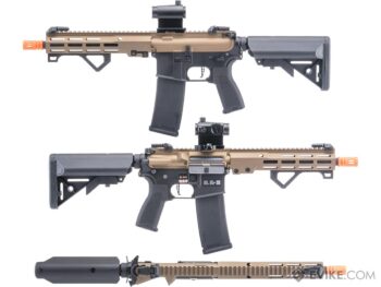 M4 SBR Block 3 Specna Arms EDGE 2.0™ SA-E23 para Airsoft / AEG (Color: Bronce-Negro) - Imagen 3