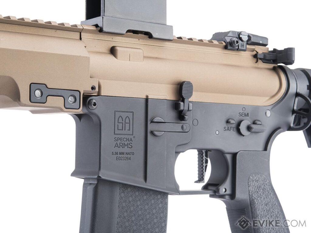 M4 SBR Block 3 Specna Arms EDGE 2.0™ SA-E23 para Airsoft / AEG (Color: Bronce-Negro) - Imagen 4