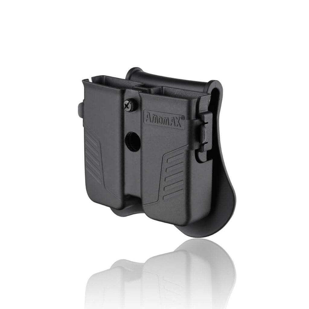 Pouch Universal para 2 Cargadores de Pistola (Color: Negro) - Imagen 2