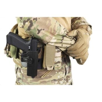 Funda Amomax para SSP18, SSE18 y Glock 17/18/19/22/23/31/32 - Negro, Mano Derecha - Vista 2