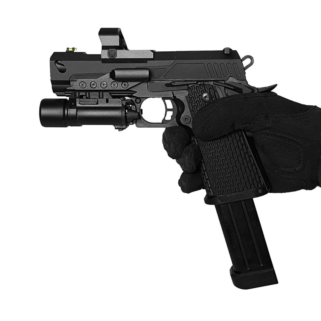 Pistola de Competencia Novritsch SSP5 para Airsoft / AIPSC (Cargador: Gas; Longitud: 4.3") - Imagen 8