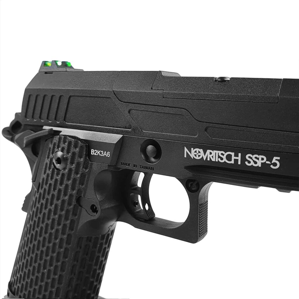 Pistola de Competencia Novritsch SSP5 para Airsoft / AIPSC (Cargador: Gas; Longitud: 4.3") - Imagen 3