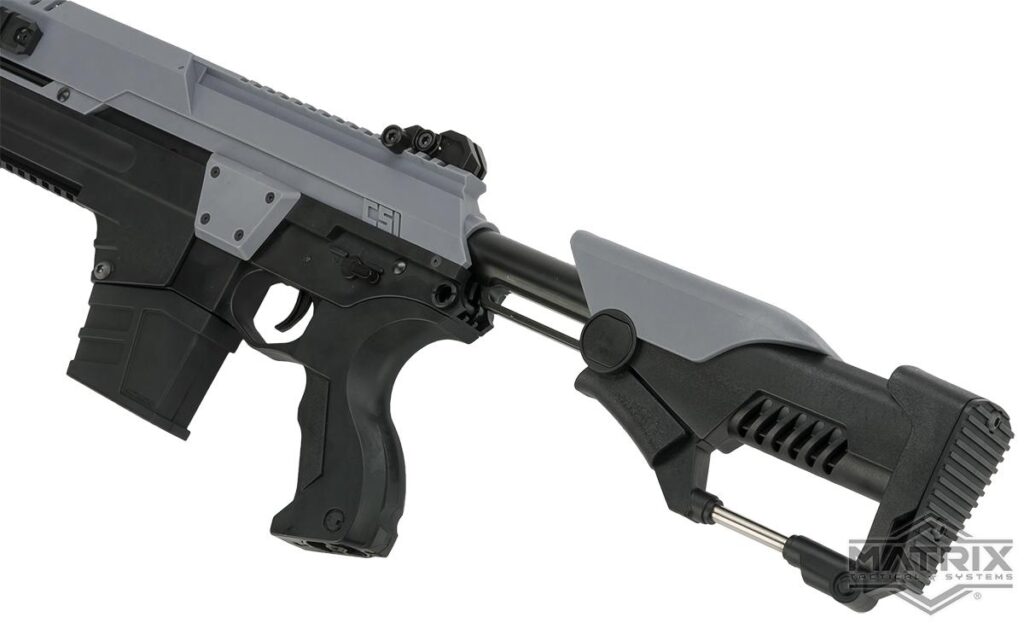 Rifle de Batalla Avanzado CSI S.T.A.R. XR-5 para Airsoft (Color: Gris / Tipo A) - Imagen 9