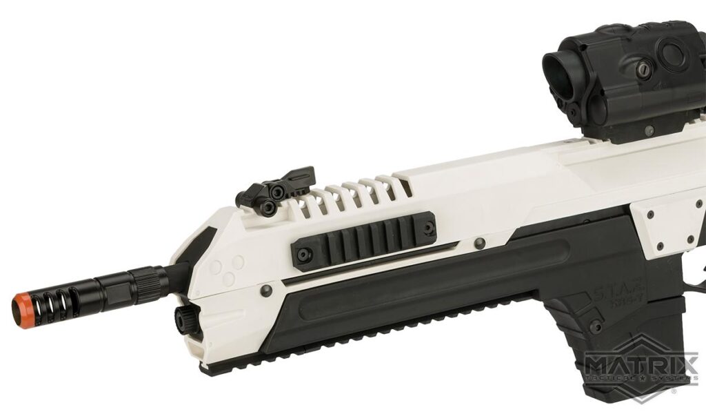 Rifle de Batalla Avanzado CSI S.T.A.R. XR-5 para Airsoft (Color: Blanco / Tipo A) - Imagen 4