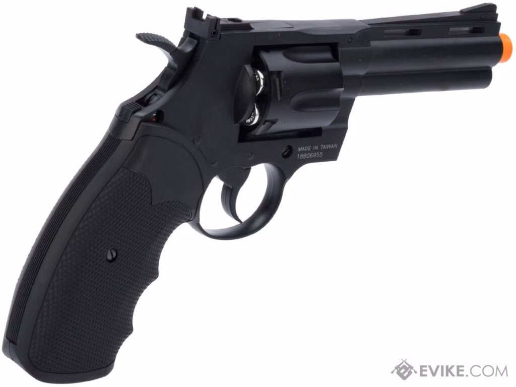 Revólver .357 Magnum Colt Python Full Metal de CO2 / Cybergun (Longitud: 4") - Imagen 3