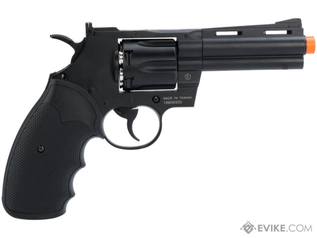 Revólver .357 Magnum Colt Python Full Metal de CO2 / Cybergun (Longitud: 4") - Imagen 5